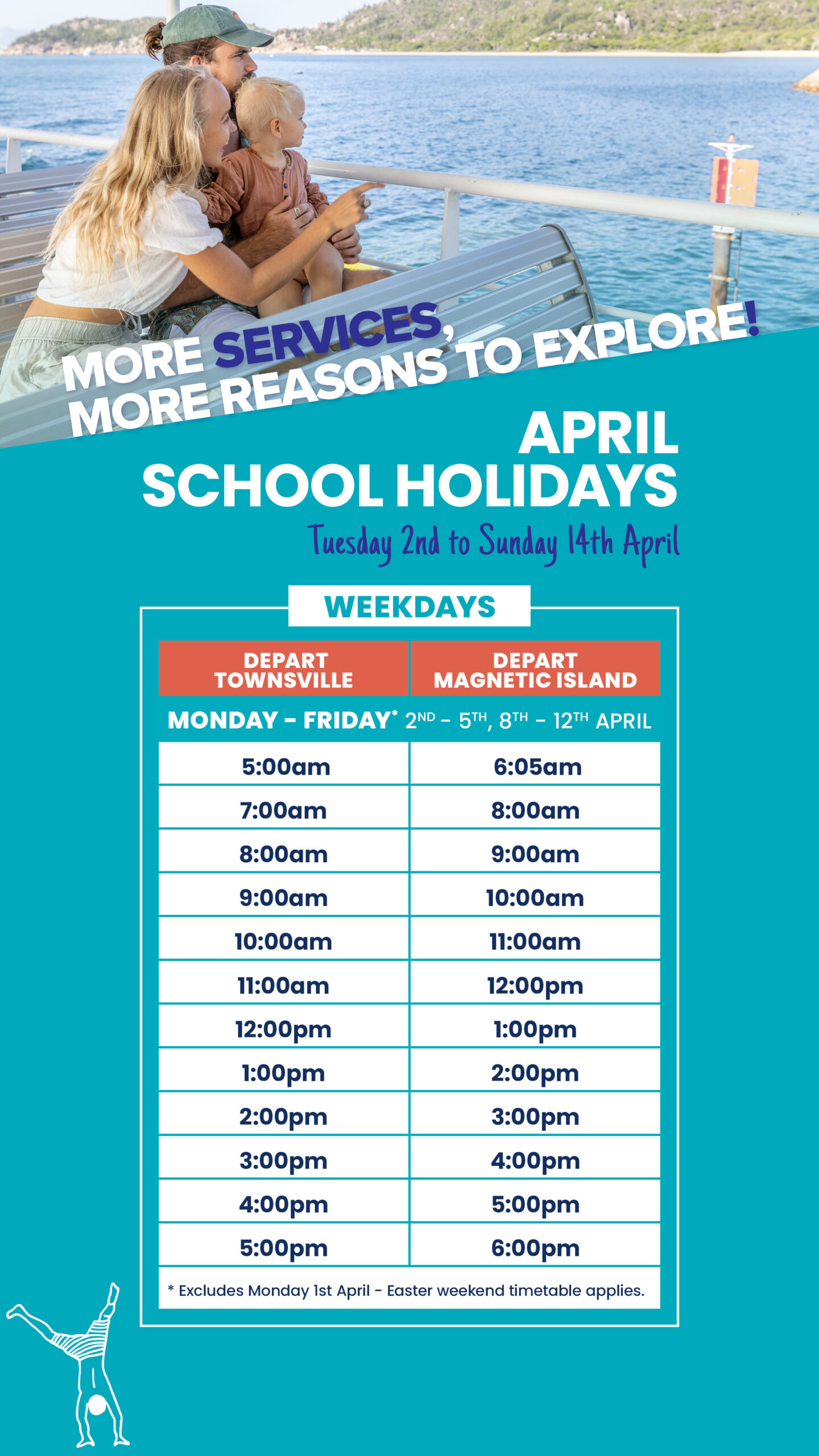 Timetable Island Ferries